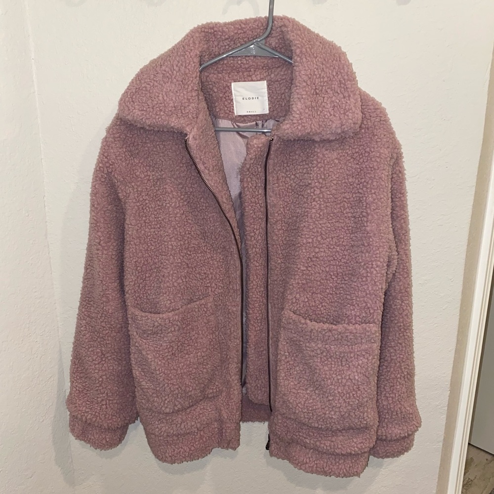 Oversized Sherpa Elodie jacket